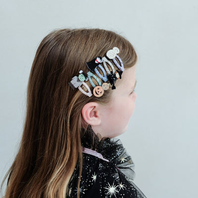 Mimi and Lula Clic Clac Hair Clips - Monsters Pack of 5