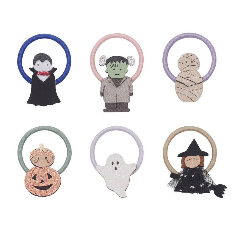 Mimi and Lula Hair Elastics - Monsters Pack of 6