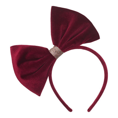 Mimi and Lula Alice Headband - Giant Velvet Bow