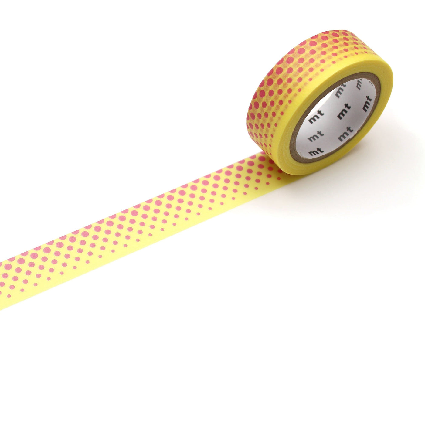 mt Washi Tape - Pop Dot Yellow