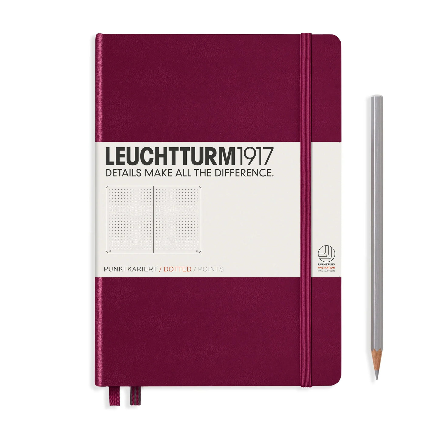Leuchtturm A5 Notebook - Port Red