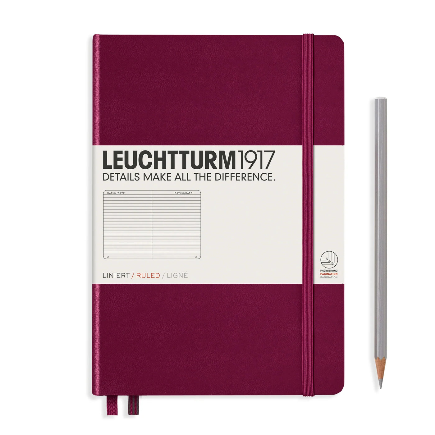 Leuchtturm A5 Notebook - Port Red