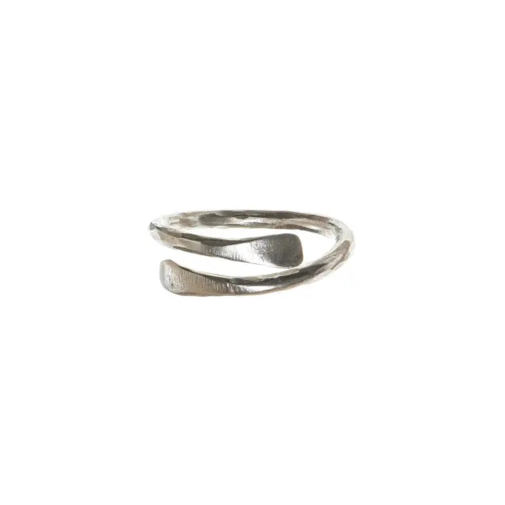 Plated Brass Ring - Silver