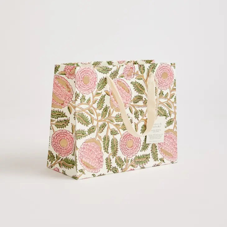 Hand Marbled Paper Gift Bag