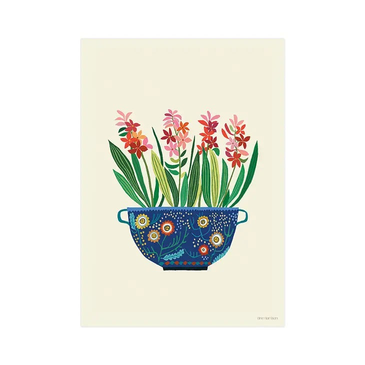 A4 Hyacinths Art Print by Brie Harrison