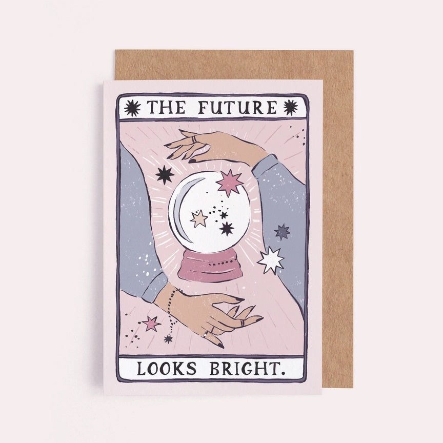 Tarot Bright Future Greetings Card