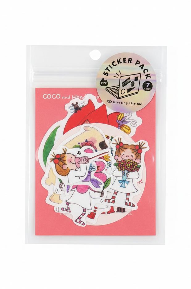 PVC Sticker Pack - Coco-chan – Berylune