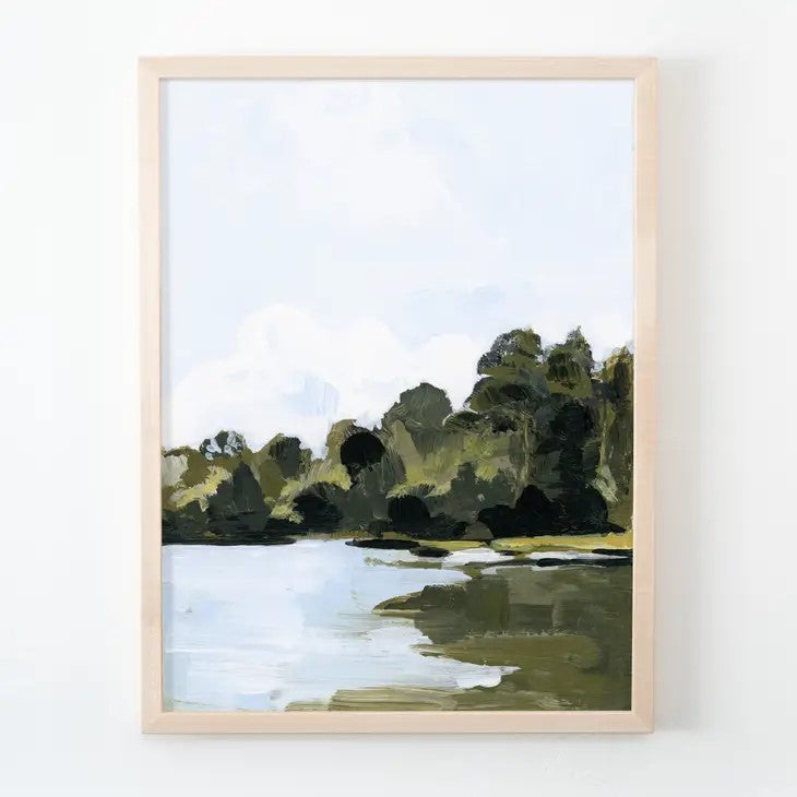 The Lake Canvas Print - Large