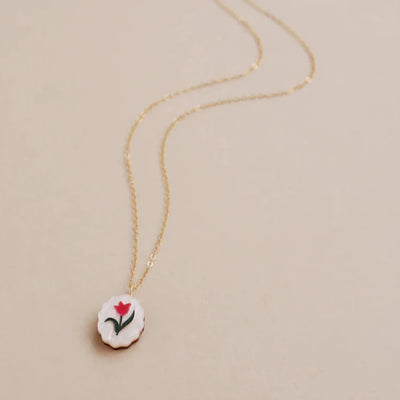 Tulip Charm Necklace