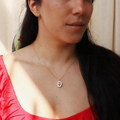 Tulip Charm Necklace