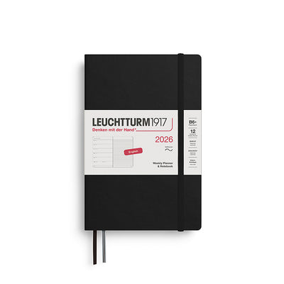 Leuchtturm B6+ Softcover Weekly Planner & Notebook - 2026