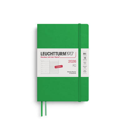 Leuchtturm B6+ Softcover Weekly Planner & Notebook - 2026