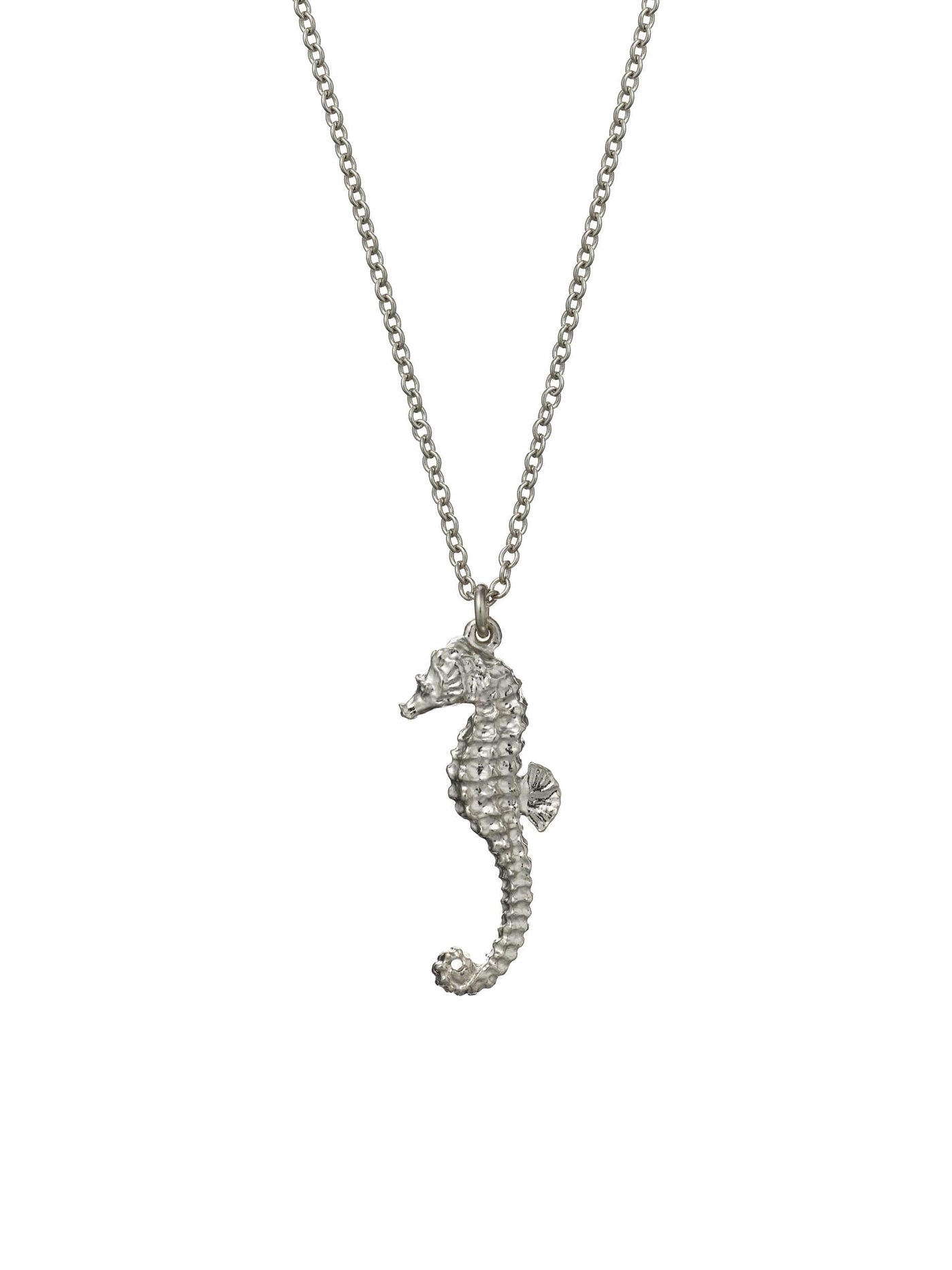 Seahorse Necklace - Silver
