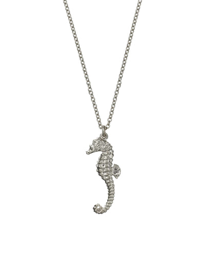 Seahorse Necklace - Silver