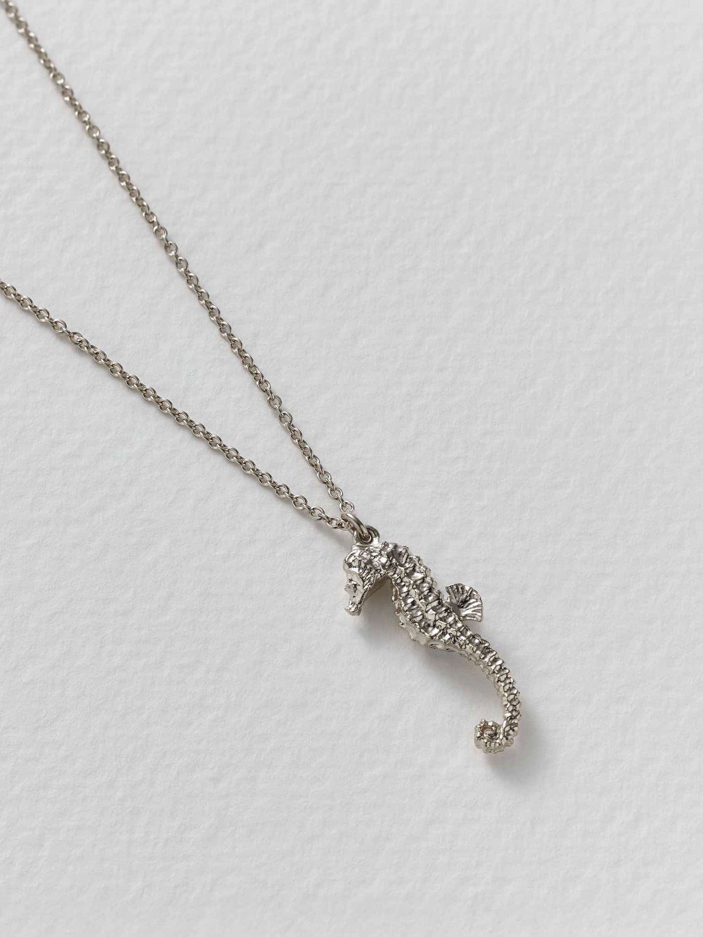 Seahorse Necklace - Silver