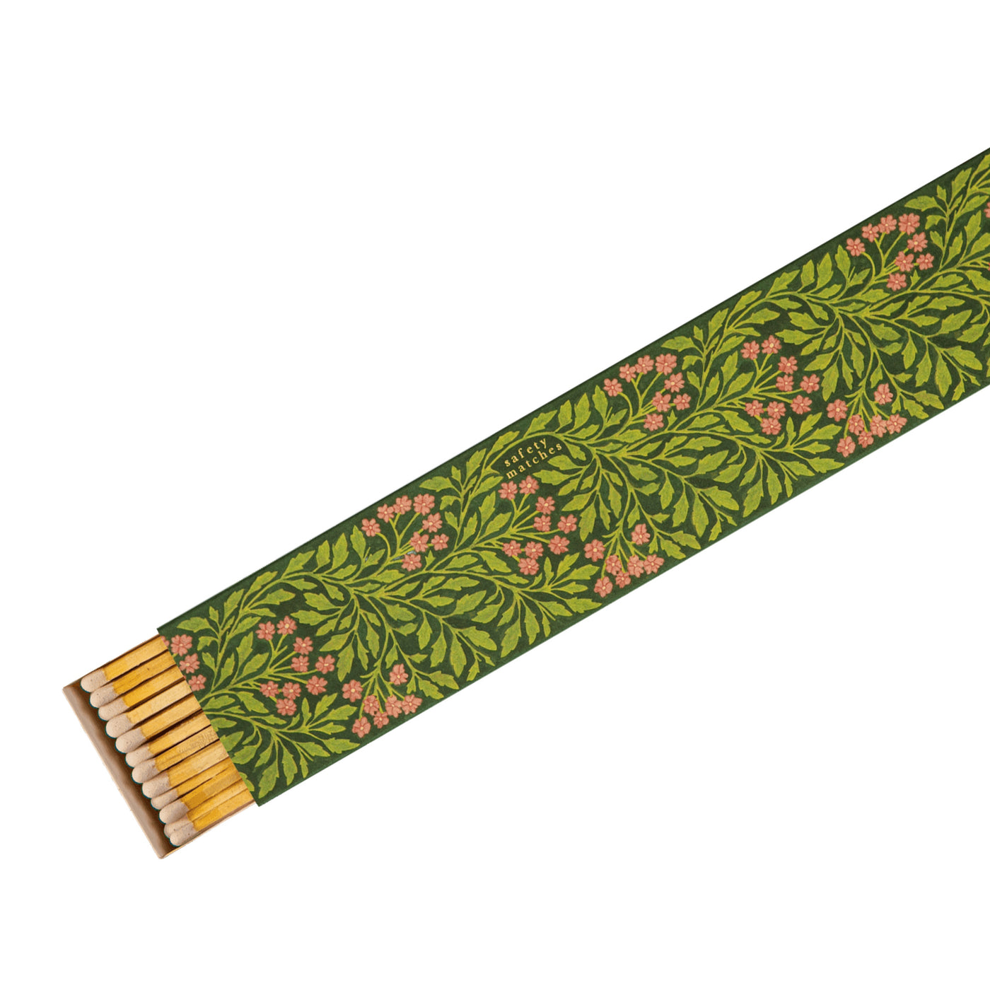 'Green Flora' Extra Long Luxury Boxed Matches