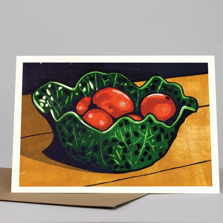 Satsumas Greetings Card