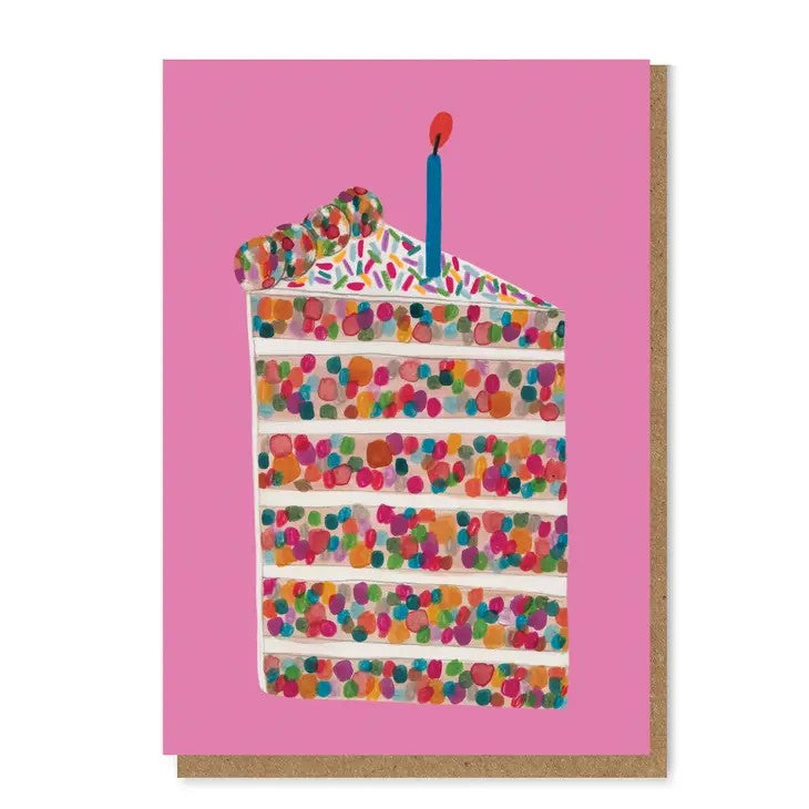 Piece Of Cake Birthday Card