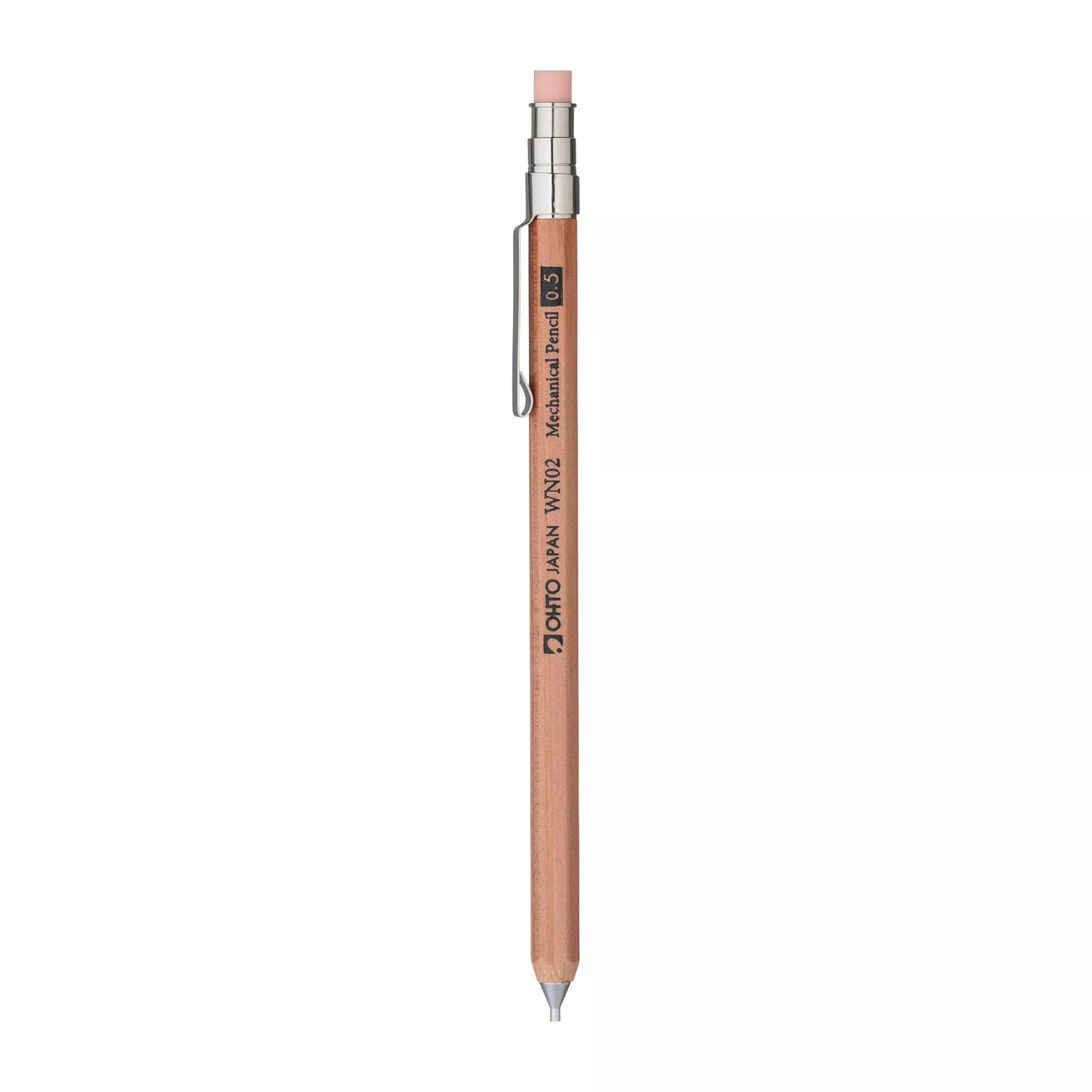 Ohto Mini Pencil 0.5mm Mechanical Pencil - Natural