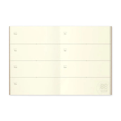 007 Free Weekly Diary - Passport TRAVELER'S Notebook Insert