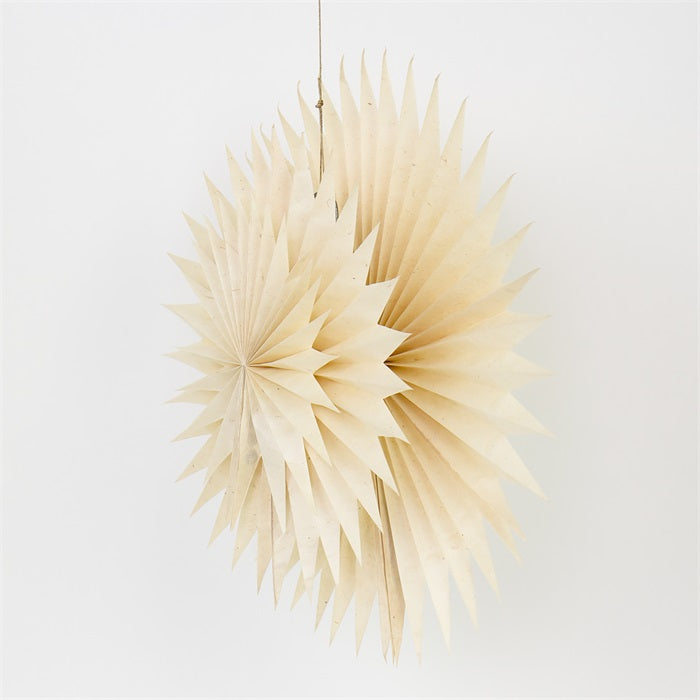 47cm 'Frost' Hanging Paper Star