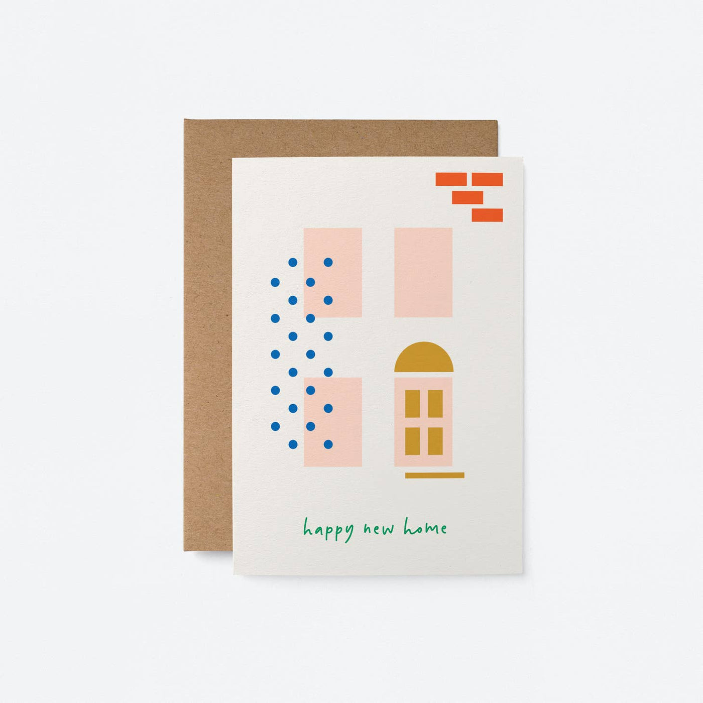 Happy New Home Window Card