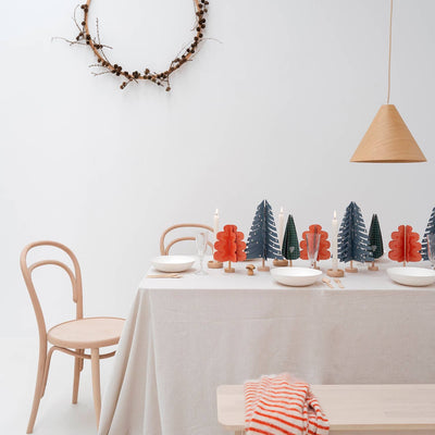 Fir Tree Decoration - Dark Blue