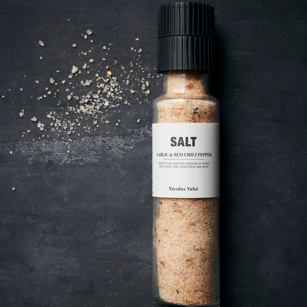 Salt with Garlic and Red Pepper