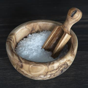 Olive Wood Salt Scoop