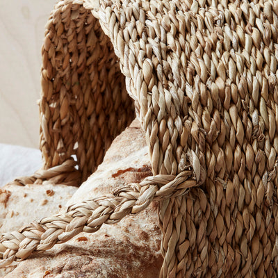 Seagrass Storage Basket with Handle