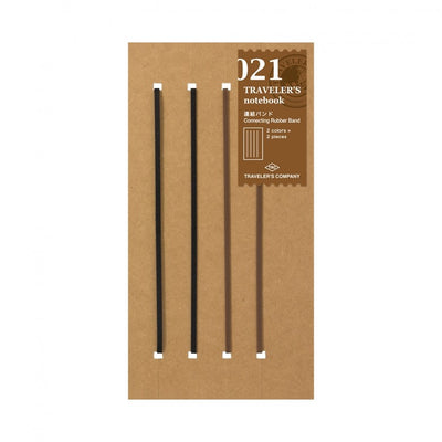 021 Connecting Rubber Band Set - TRAVELER'S Notebook Insert