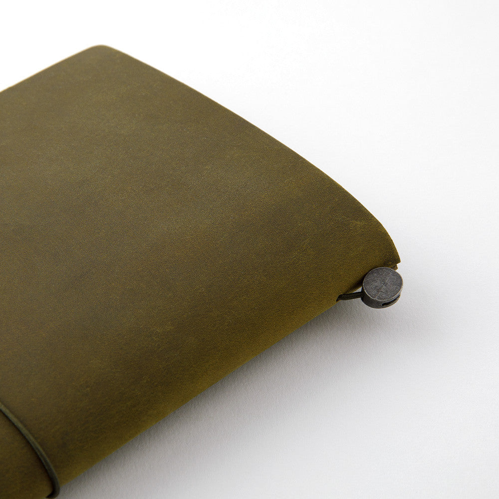 TRAVELER'S Notebook - Olive Leather Starter Kit