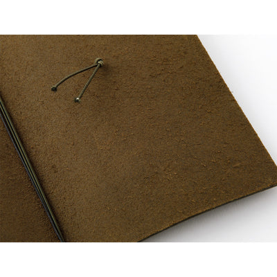 TRAVELER'S Notebook - Olive Leather Starter Kit