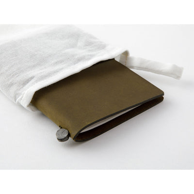 Passport Sized TRAVELER'S Notebook Starter Kit - Olive Leather