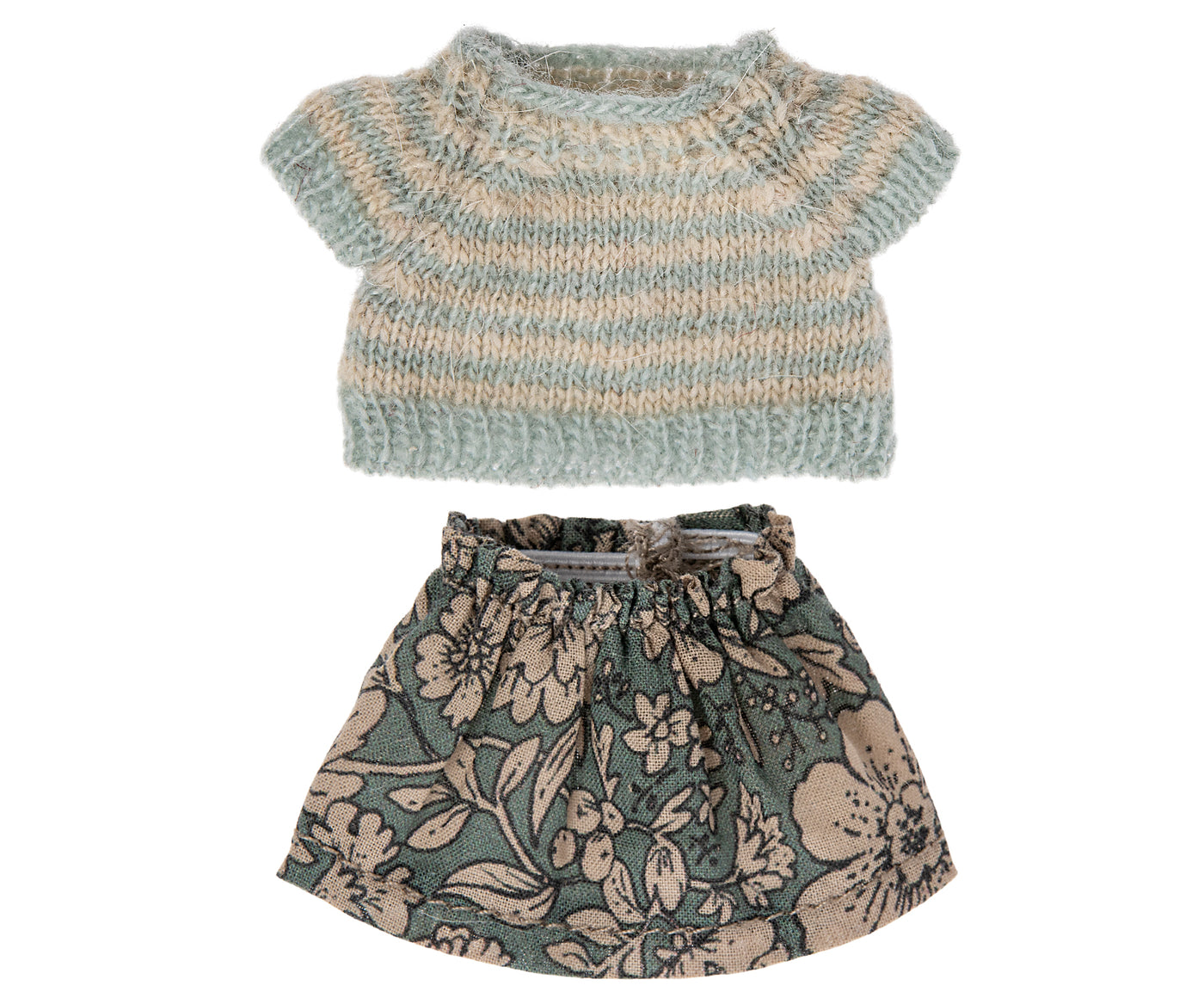 Knitted Sweater and Skirt for Big Sister Mouse