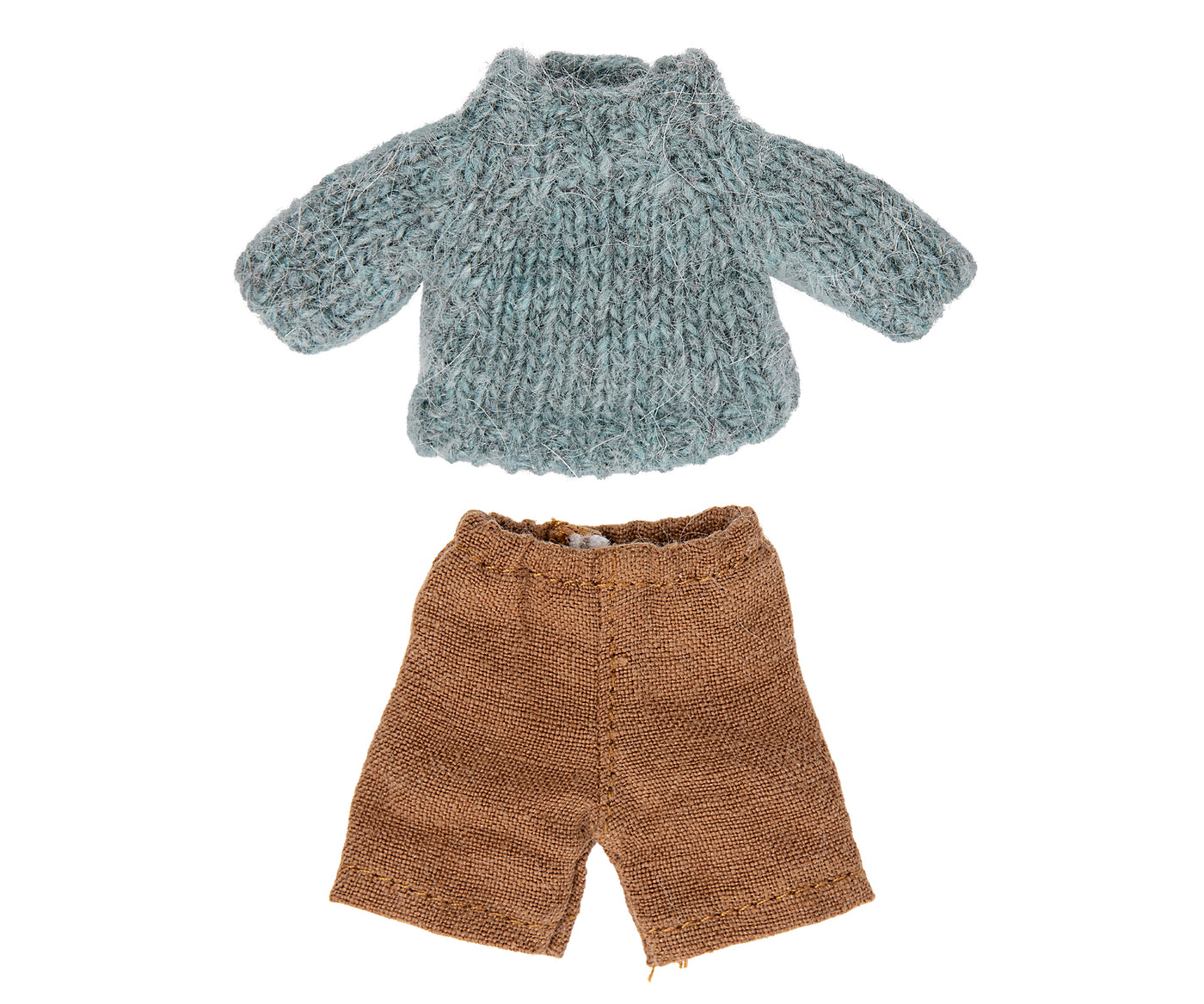 Knitted Sweater and Pants for Big Brother Mouse