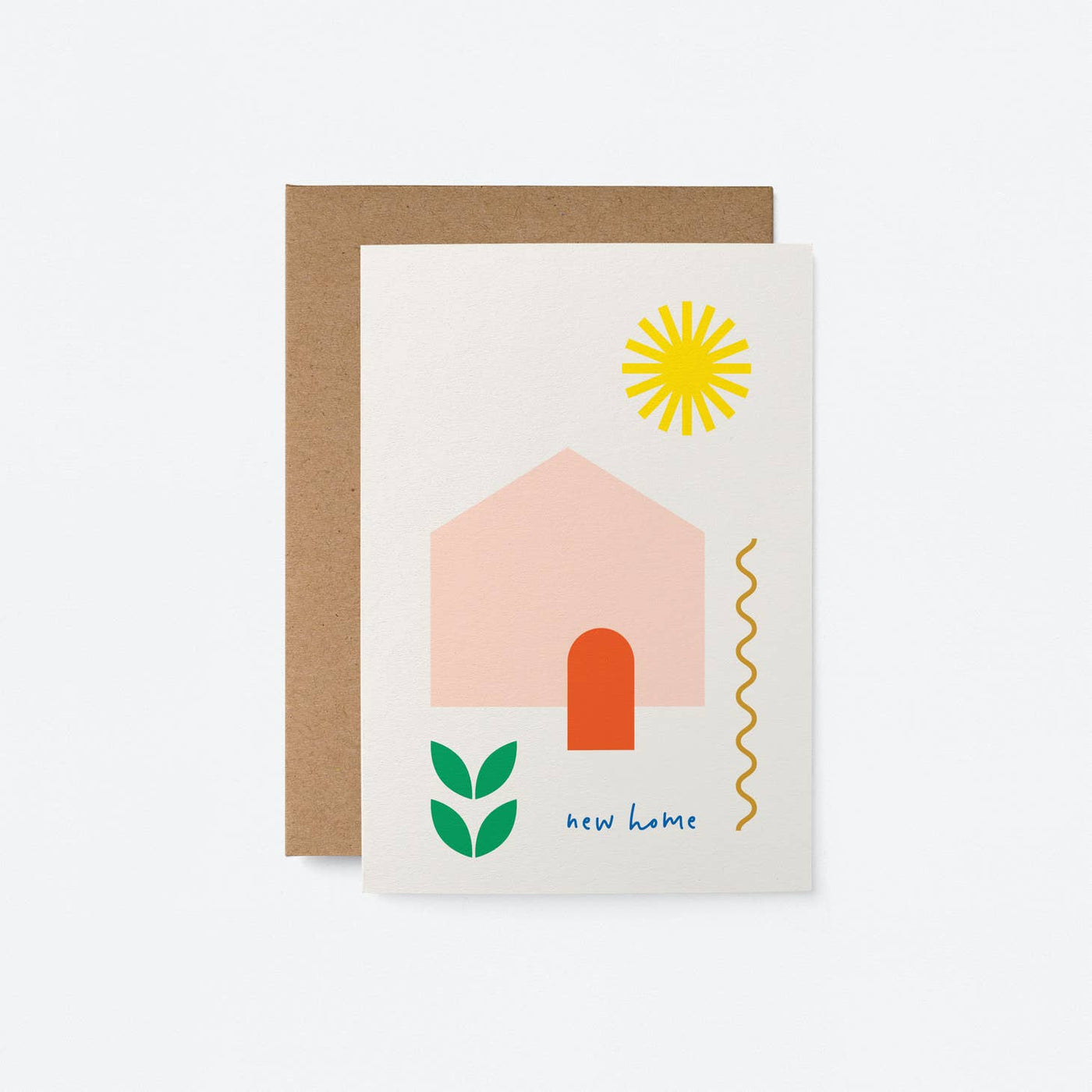 Abstract New Home Greetings Card