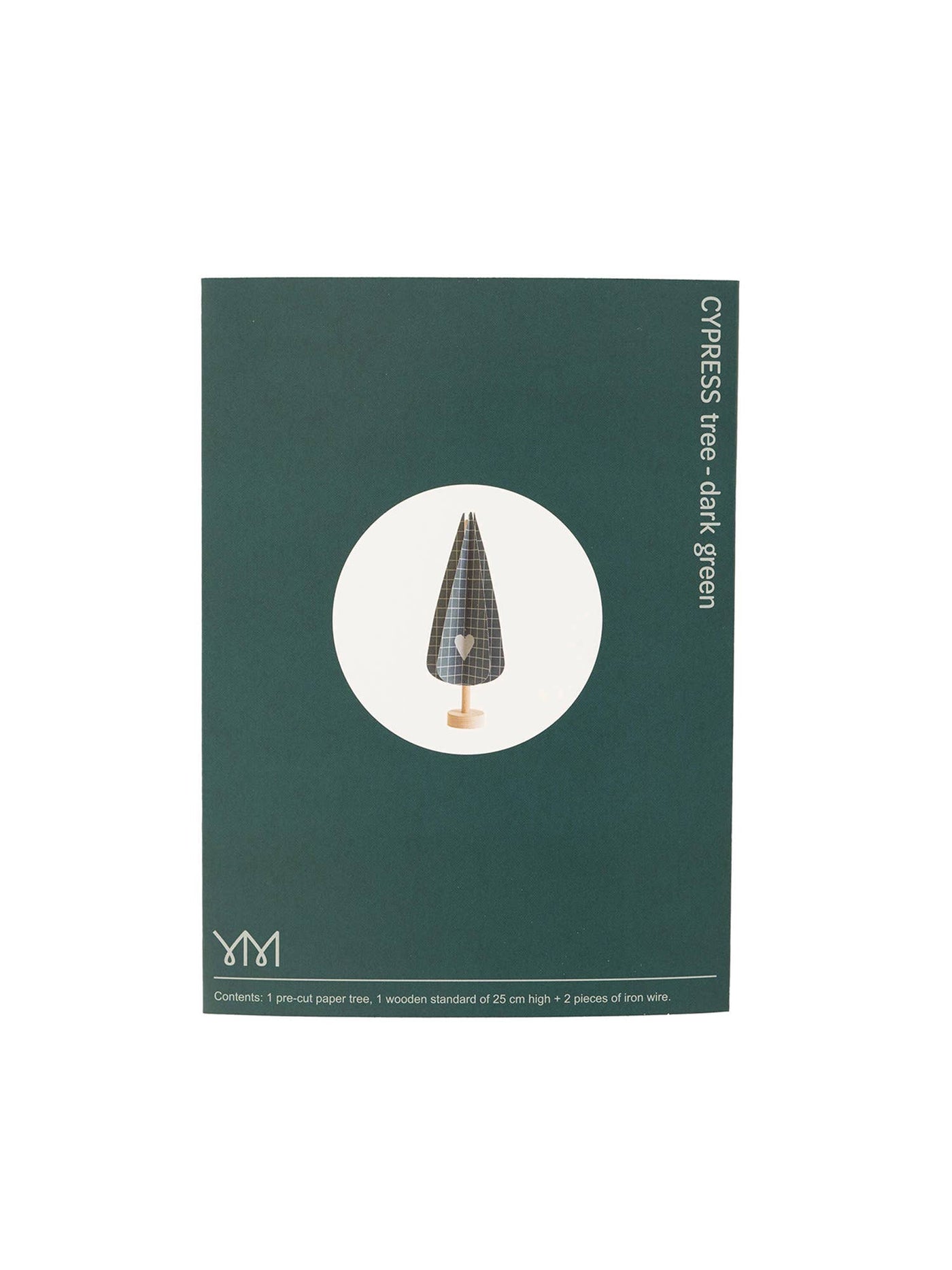 Cypress Tree Decoration - Dark Green