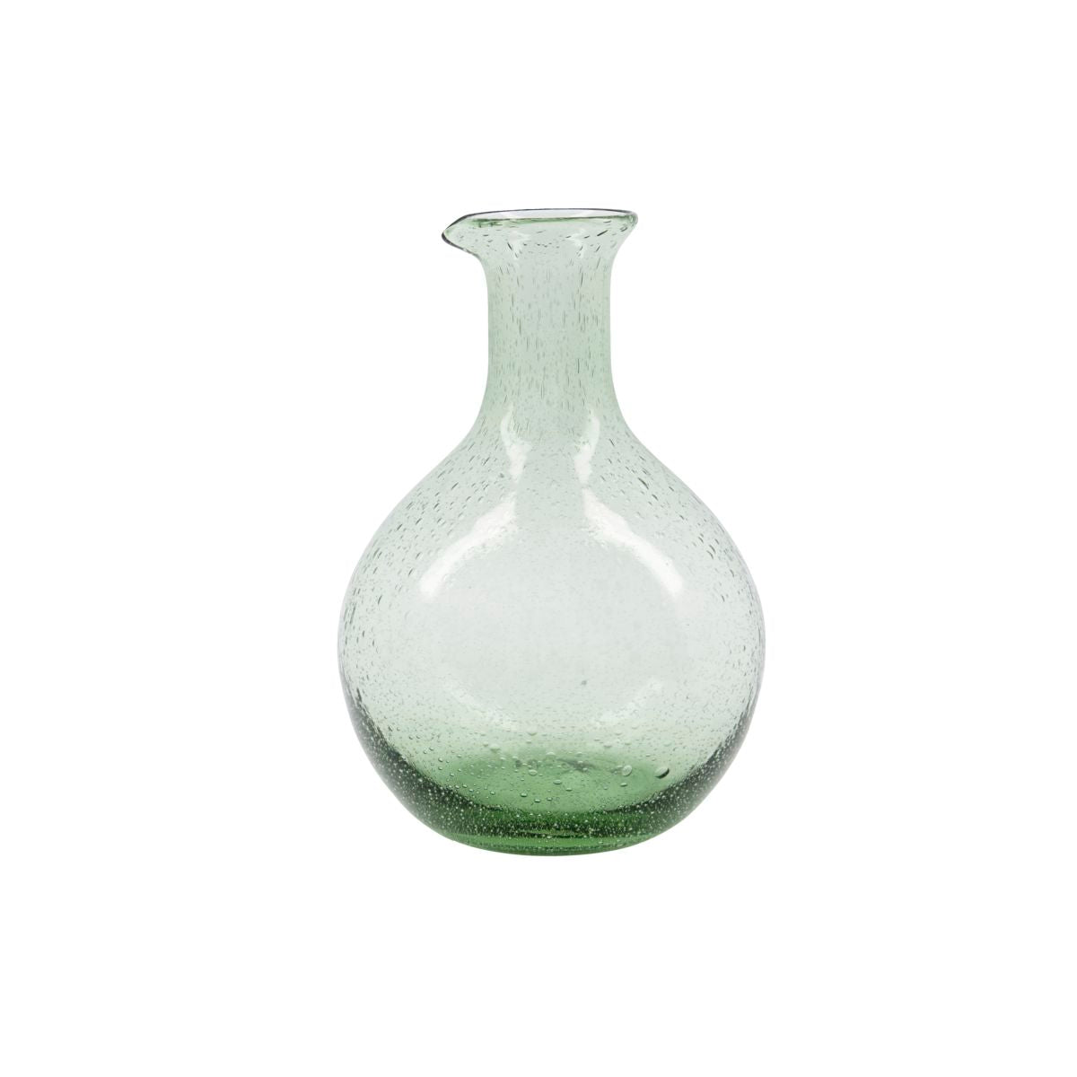 Handmade Glass Jug - Green