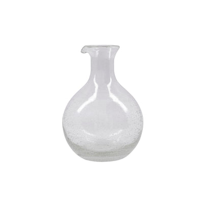 Handmade Glass Jug - Clear