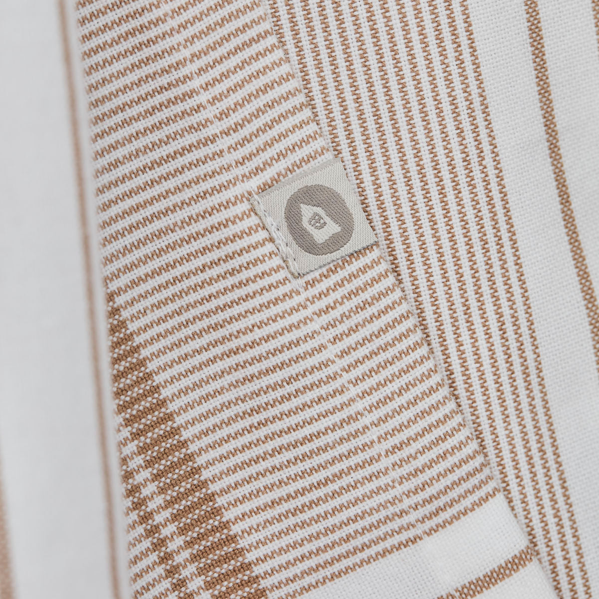 Pair of Chef Tea Towels - Brown
