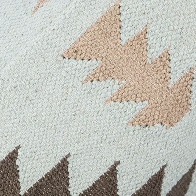 SALE Class Woven Brown and Blush Cushion Cover