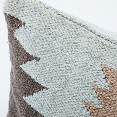 SALE Class Woven Brown and Blush Cushion Cover