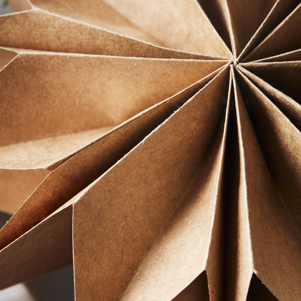 50cm 'Capella' Paper Star - Natural