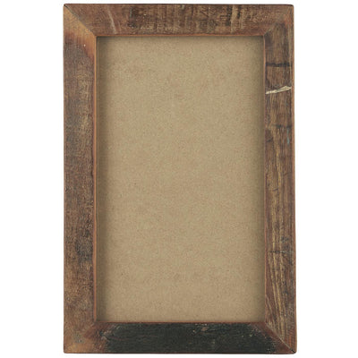 Reclaimed Wood Photo Frame - Small Rectangle