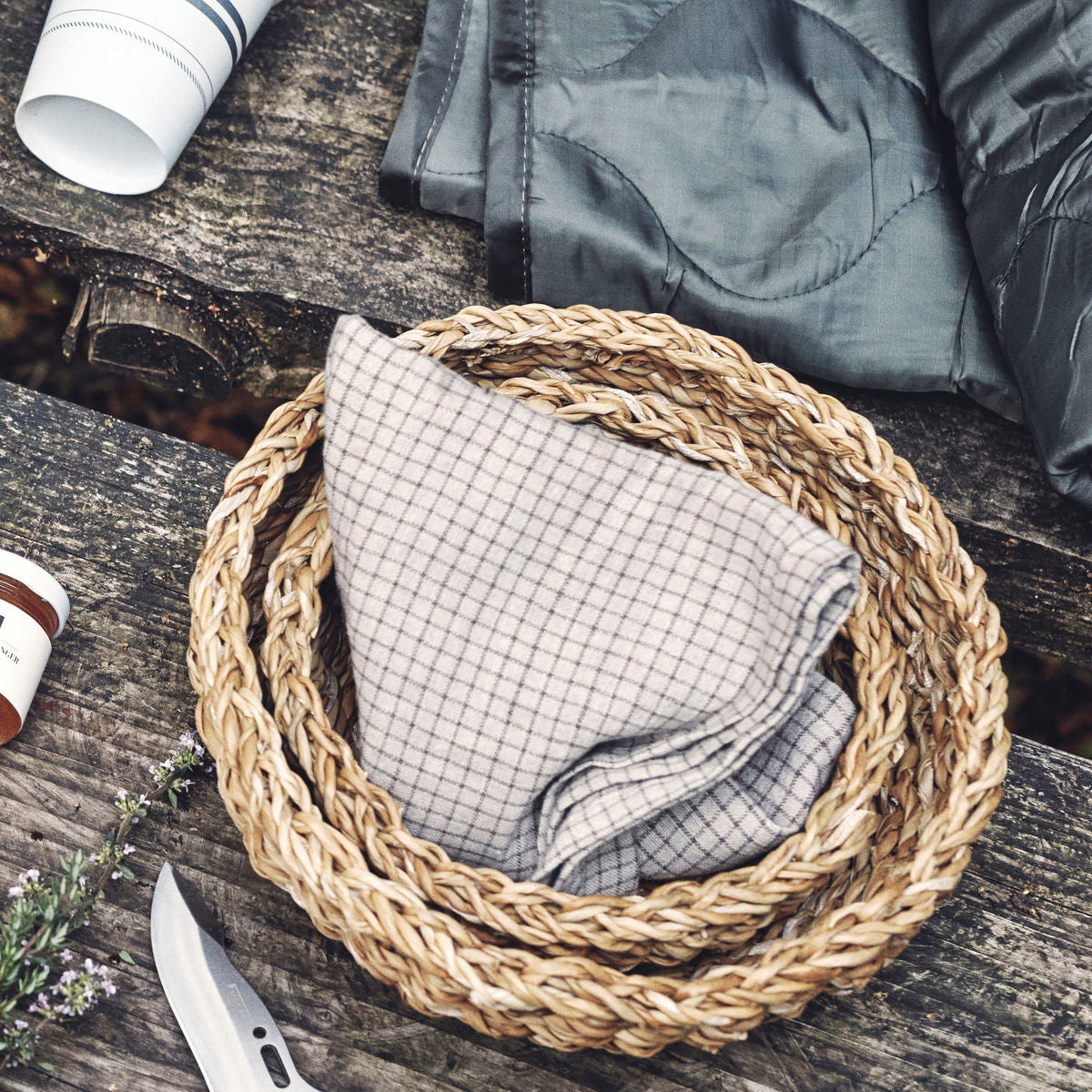 Small Bread Basket Pair