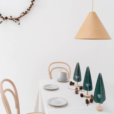 Cypress Tree Decoration - Dark Green