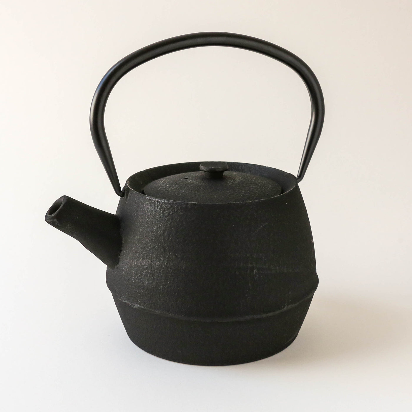 Black Cast Teapot