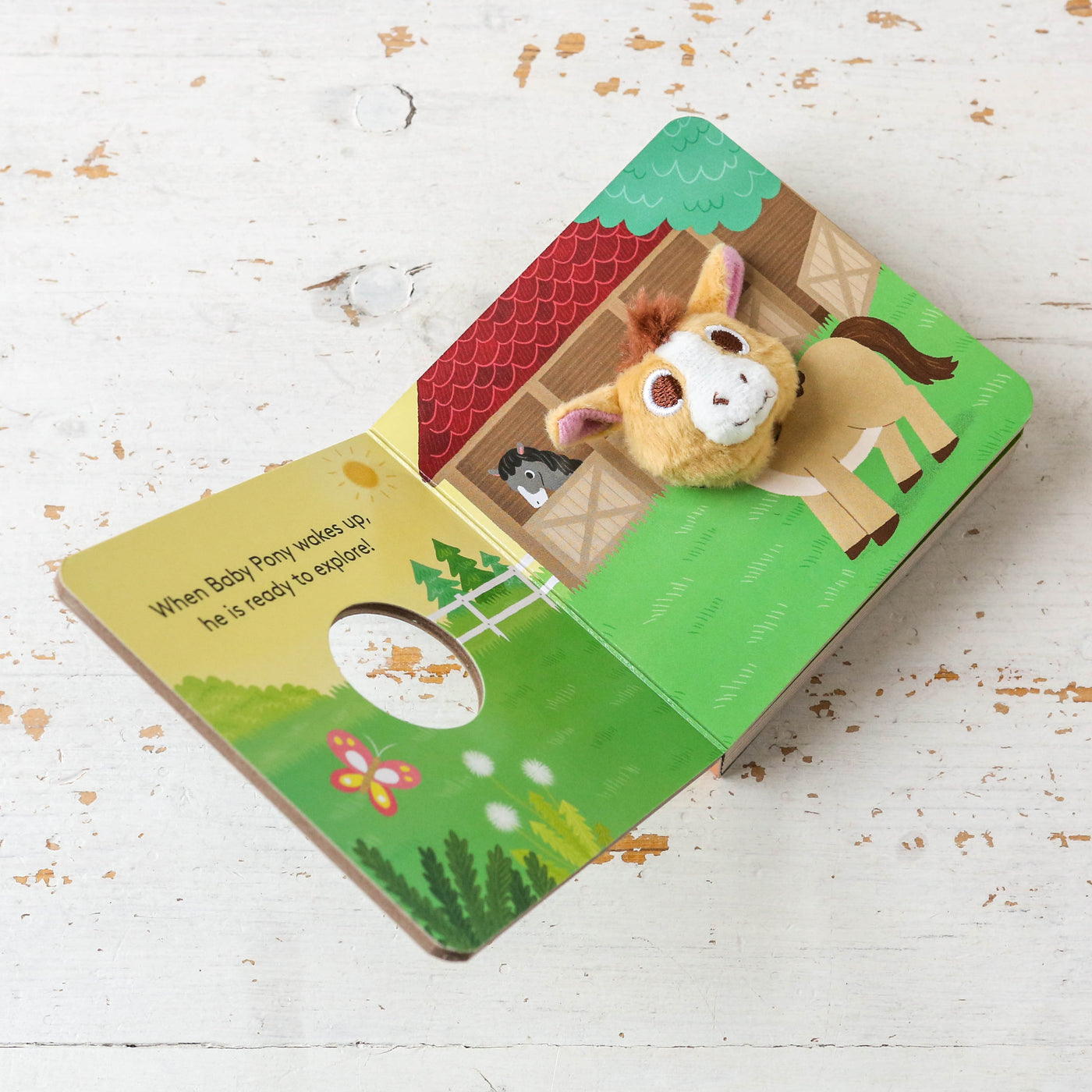 Finger Puppet Board Book - Baby Pony