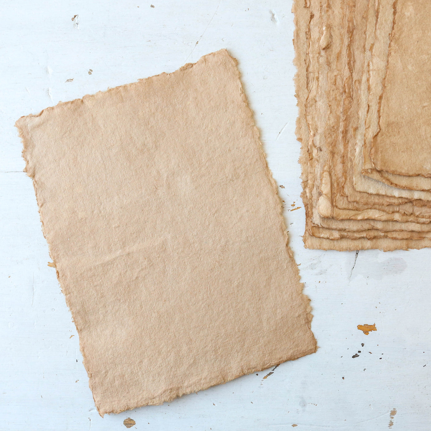 Loose Handmade Paper Sheets - 10 Pack